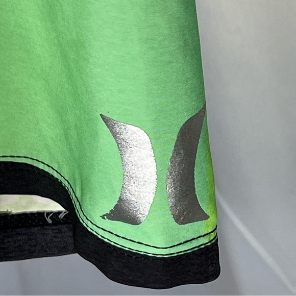 Hurley Phantom Boys Board Shorts Black, Green, Pink, Blue and Yellow Size 12 - Picture 5 of 12